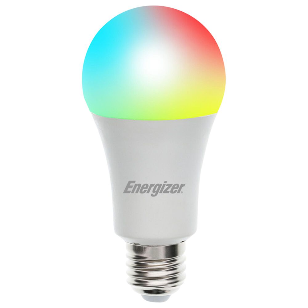 Energizer Connect A19 Smart LED Multi Color Light Bulb, , large