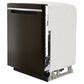 Whirlpool 24" Fully Integrated Dishwasher in Black Stainless Steel, , large