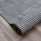 L&R Resources Bergen 5" x 7"9" Gray and Ivory Area Rug, , large