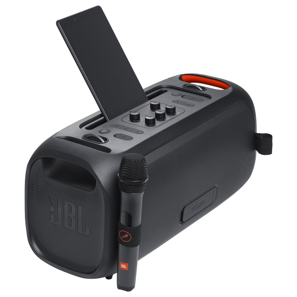 JBL PartyBox On-The-Go Essential Portable Party Speaker in Black, , large
