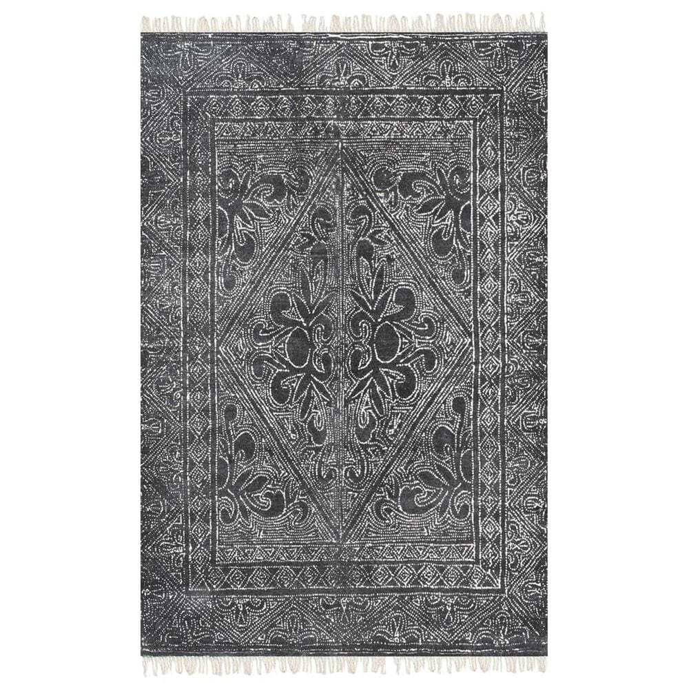 nuLOOM Preston MBPR01A 5' x 8' Dark Grey Area Rug, , large