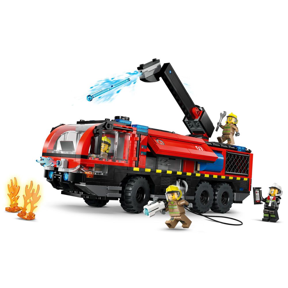 LEGO City Airport Fire Truck Building Set, , large