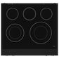 Thork Kitchen Gordon Ramsay 4.55 Cu. Ft. 30" Professional Electric Range with Stainless Steel Handle Kit in Black, , large