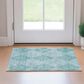 Dalyn Rug Company Trevi TV4 1"8" x 2"6" Teal Area Rug, , large