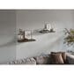 Hearth and Haven 32" Floating Wall Shelf in Olive (Set of 2), , large