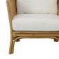 Uttermost Pacific Arm Chair with White Cushion in Natural, , large