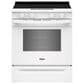 Whirlpool 30" Electric Smart Range in White, , large