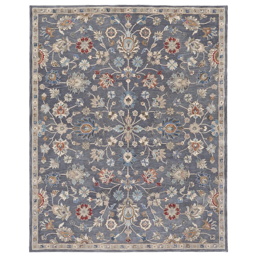 Feizy Rylan 10" x 14" Blue Area Rug, , large