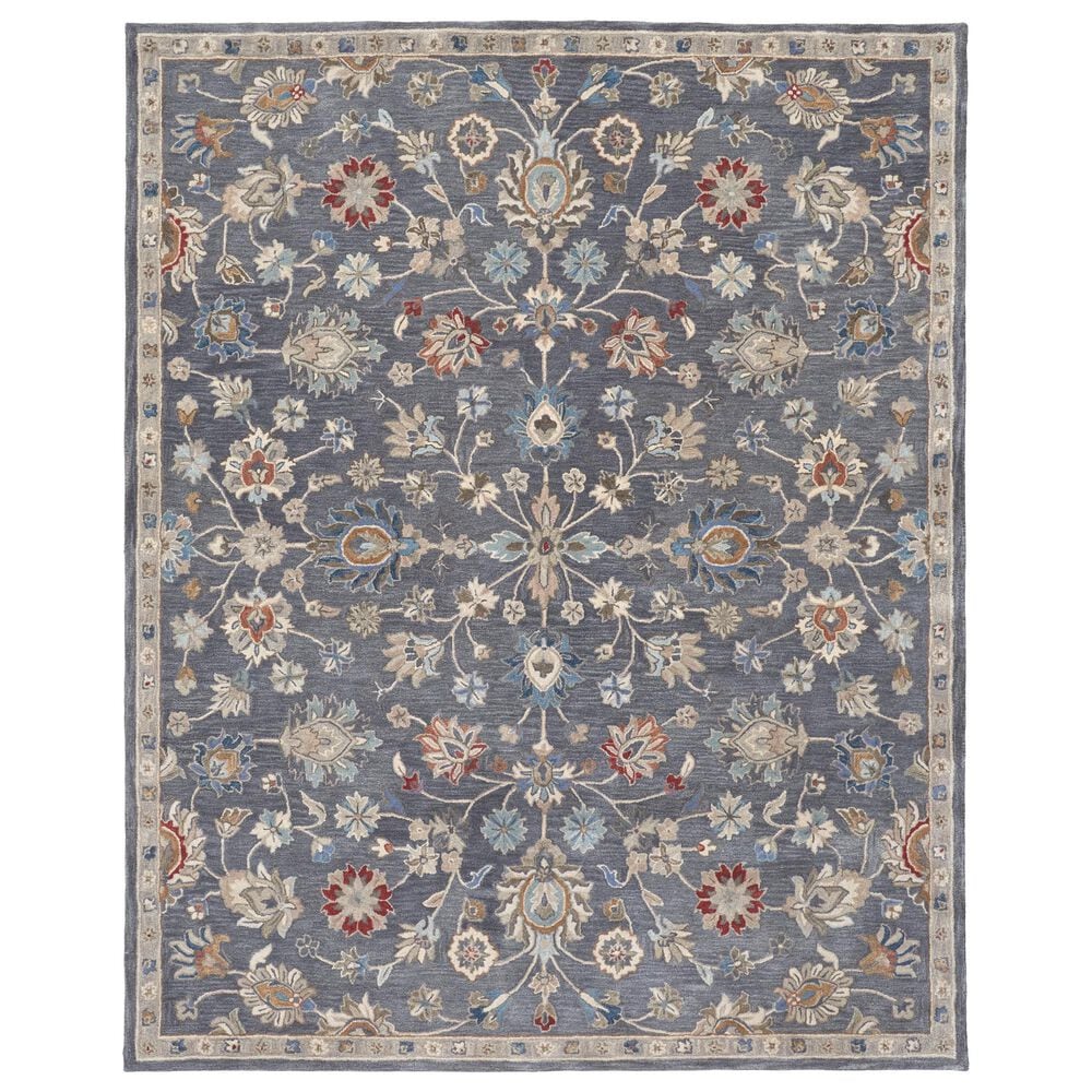 Feizy Rylan 10" x 14" Blue Area Rug, , large