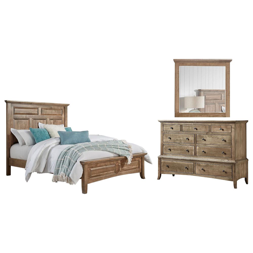 Archbold Furniture Company Provence 3-Piece Queen Bedroom Set in Sandstone, , large