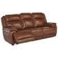 Ashley Healy Pier Power Reclining Sofa in Chocolate, , large