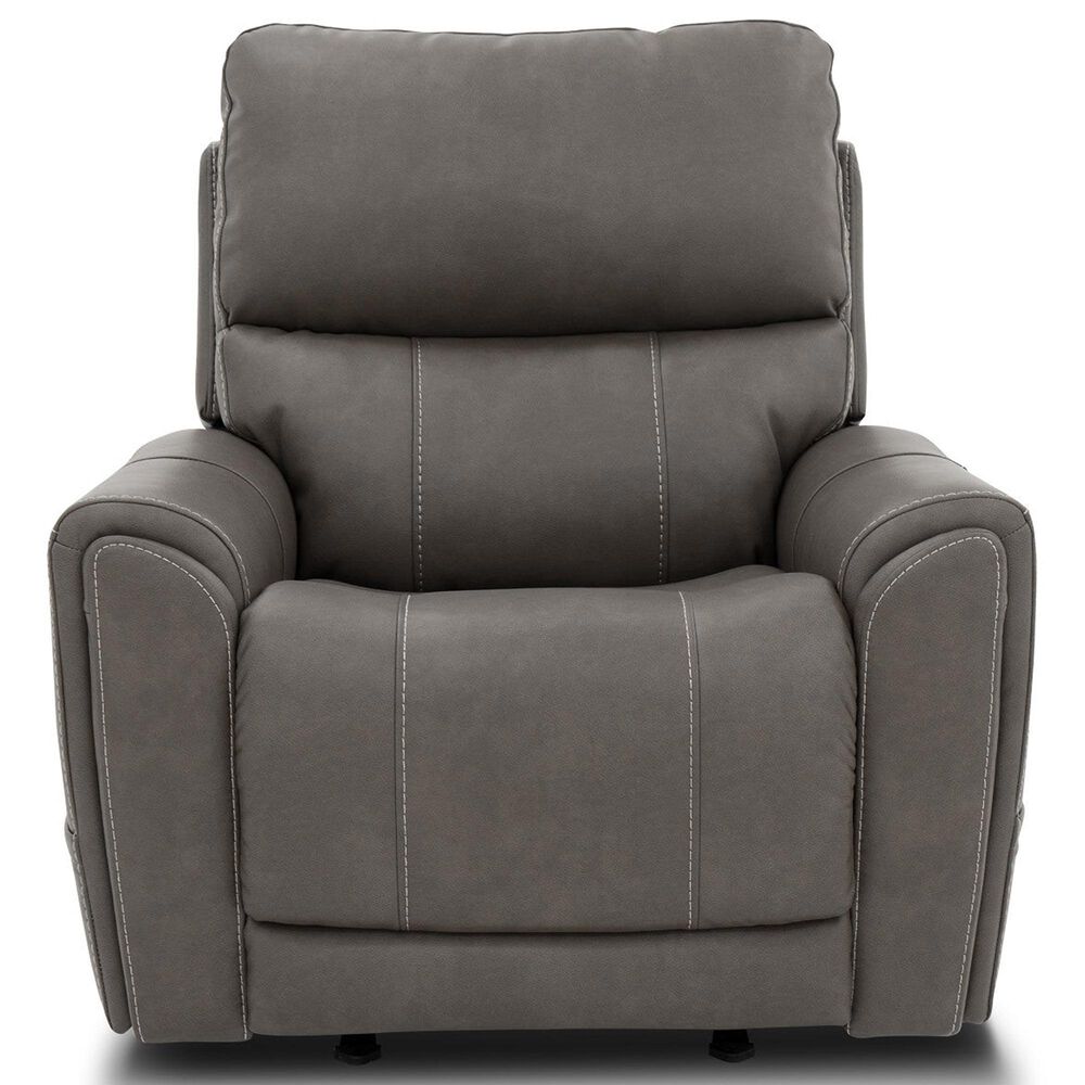 Flexsteel Carter Power Rocking Recliner in Smoke, , large