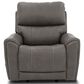 Flexsteel Carter Power Rocking Recliner in Smoke, , large