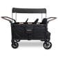 Wonderfold Luxe Pro 6-Seater Stroller Wagon in Jet Black, , large