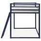 Furniture of America Haven Twin Loft Bed in Blue and Gold, , large