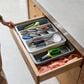 Joseph Joseph DrawerStore Expanding Tiered Cutlery, Utensil and Gadget Organizer in Grey and Stone, , large