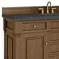 James Martin Vanities Brookfield 60" Single Bathroom Vanity in Honey Oak with 3 cm Charcoal Soapstone Quartz Top and Rectangular Sink, , large
