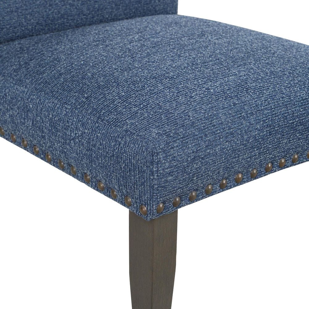 Valor Living Hamilton Side Chair with Atlantic Upholstery in Grey (Set of 2), , large
