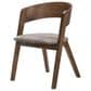 Armen Living Jackie Dining Chair in Walnut, , large