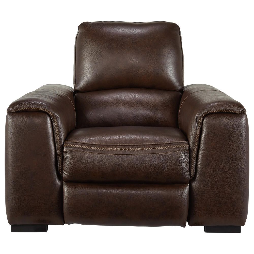 Ashley Alessandro Power Recliner in Walnut, , large