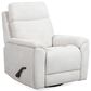 Flexsteel Refined Manual Swivel Gliding Recliner in Pearl, , large