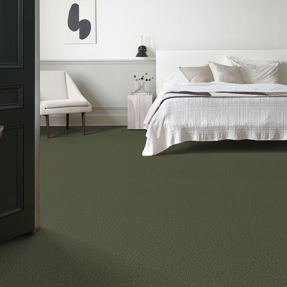 Shaw Tonal Comfort Ii Carpet in Olive Grove, , large