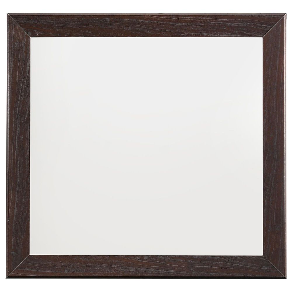 Pacific Landing Kauffman Dresser Mirror in Dark Cocoa, , large