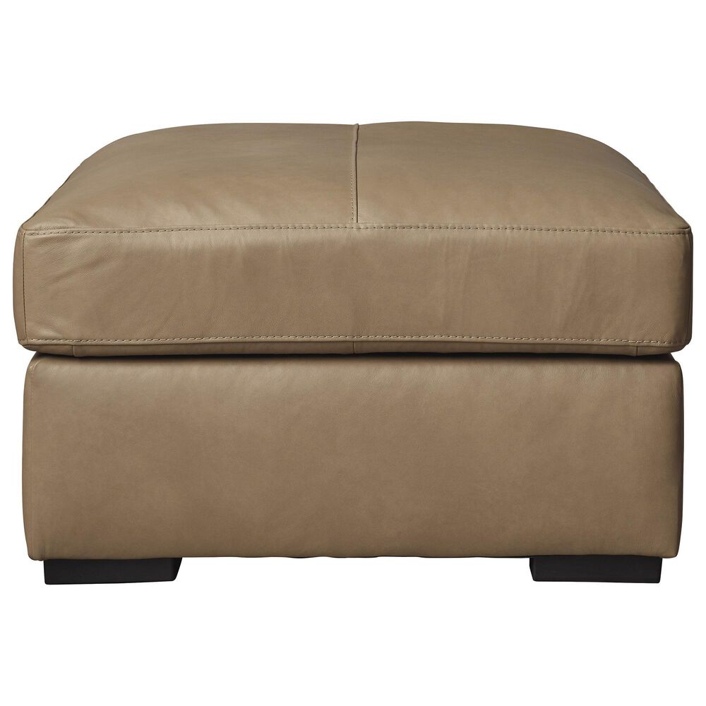 Ashley Bandon Oversized Accent Ottoman in Toffee, , large