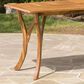 Hearth and Haven Hermosa 7-Piece Outdoor Dining Set with Cream Cushion in Teak, , large