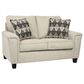 Ashley Abinger Stationary Sofa and Loveseat Set in Natural, , large
