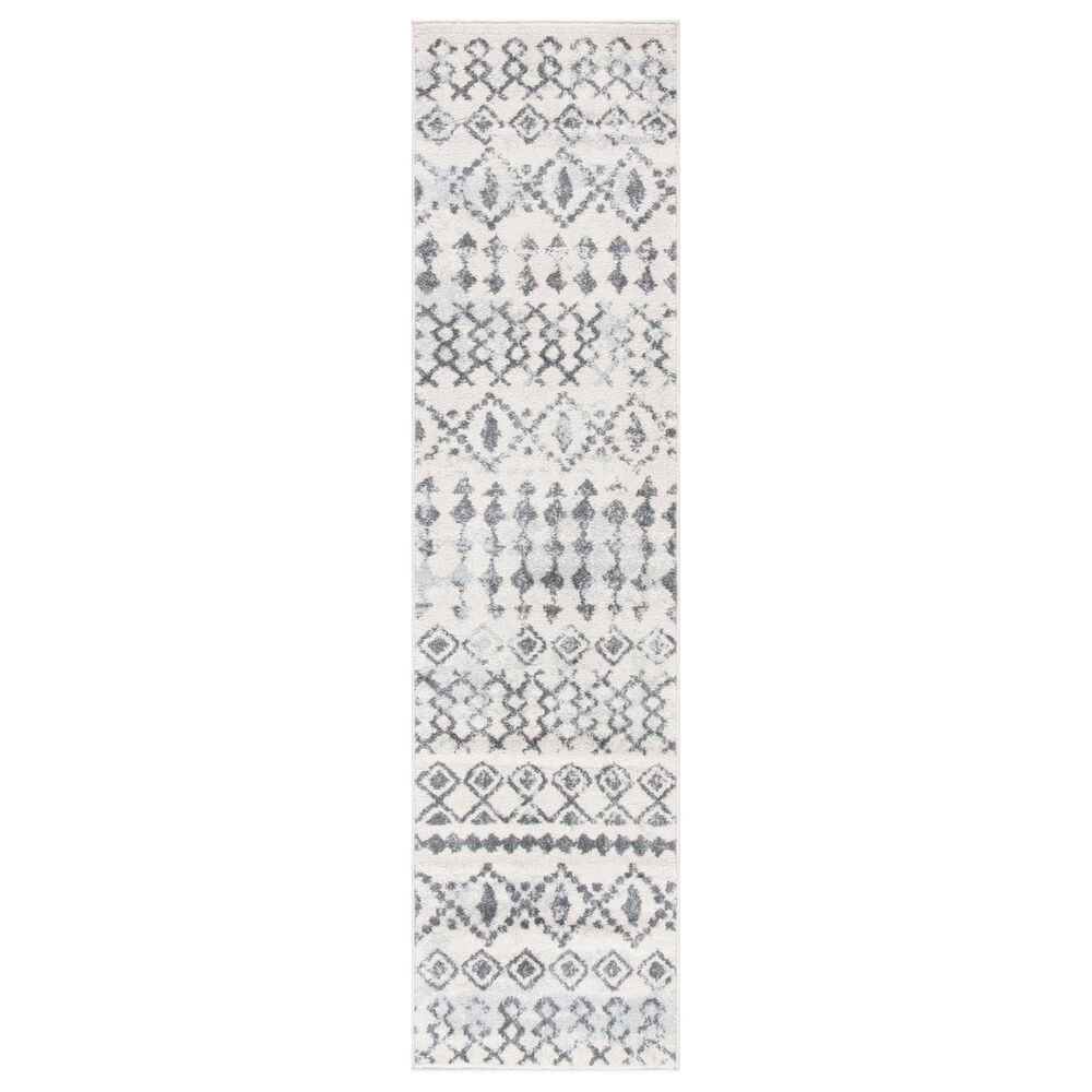 Safavieh Tulum  2" x 8" Grey Runner, , large
