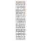 Safavieh Tulum  2" x 8" Grey Runner, , large