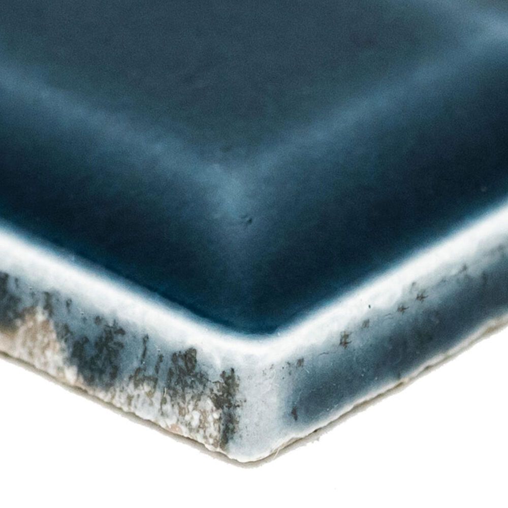 MS International Highland Park Bay Blue 2&quot; x 6&quot; Beveled Ceramic Tile, , large
