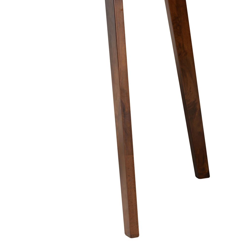 Baxton Studio Britte Dining Table in Walnut Brown - Table Only, , large
