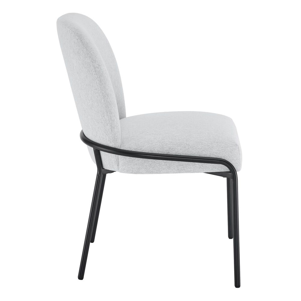 Steve Silver Conrad Pedestal Dining Table and 4 Dining Side Chairs, , large