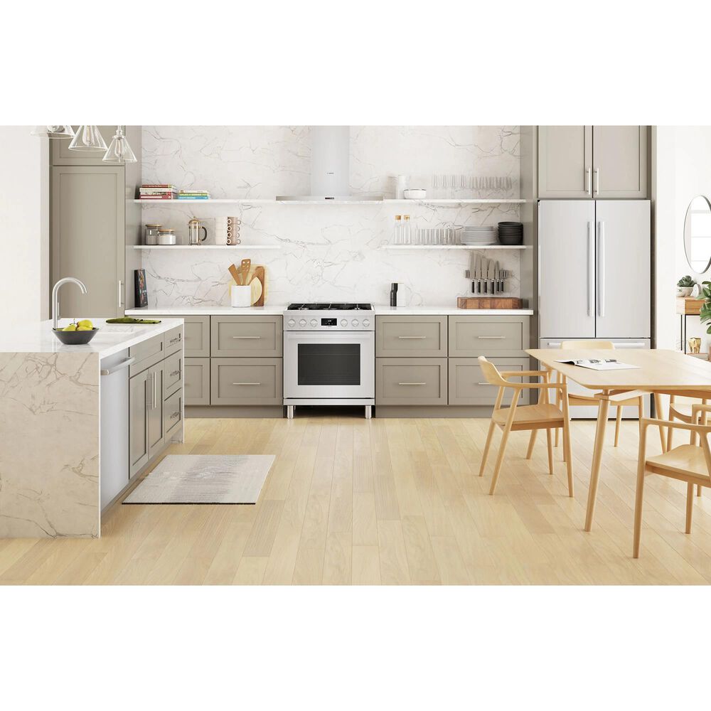 Bosch 800 Series 30&quot; Gas Freestanding Range in Stainless Steel, , large