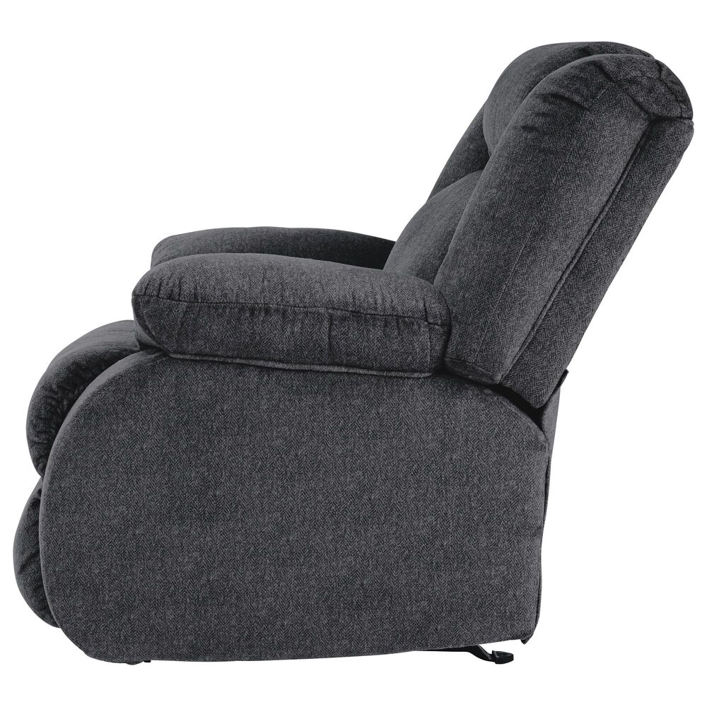 Ashley Burkner Power Rocker Recliner in Marine Velvet, , large