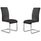 Blue River Amanda Side Chair in Black and Chrome (Set of 2), , large