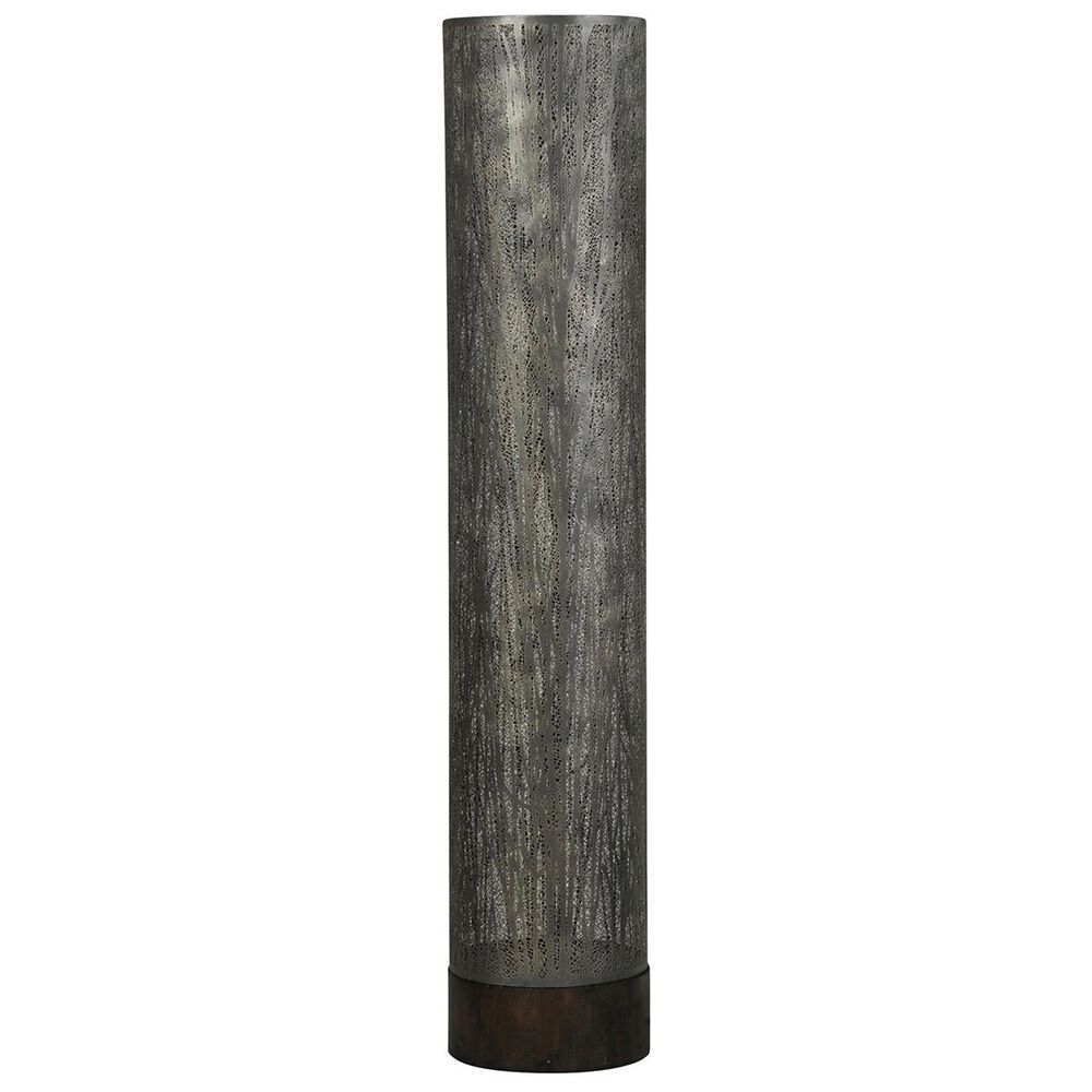 Flair Industries Metal Uplight Floor Lamp in Black, , large