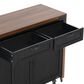HOMLUX 102" Kitchen Island with Extendable Dining Table in Black, , large