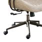 HOMLUX High Back Ergonomic Office Chair with Suede Leather in Beige, , large