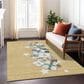 Dalyn Rug Company Wonderland WN33 3" x 5" Gold Indoor/Outdoor Area Rug, , large