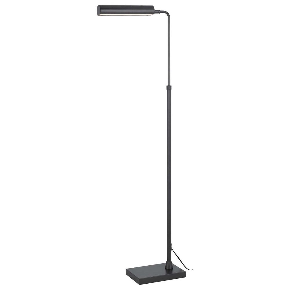 Cal Lighting Delray Floor Lamp in Charcoal Grey, , large
