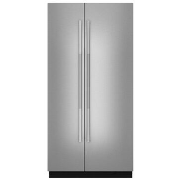 JennAir 42" RISE Fully Integrated Built-In Side-By-Side Refrigerator Door Panel Kit in Stainless Steel, , large