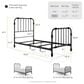 Furniture of America Wren Twin Spindle Kids Bed in Black, , large