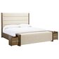 Ashley Marxmore California King Upholstered Storage Panel Bed in Brown, , large