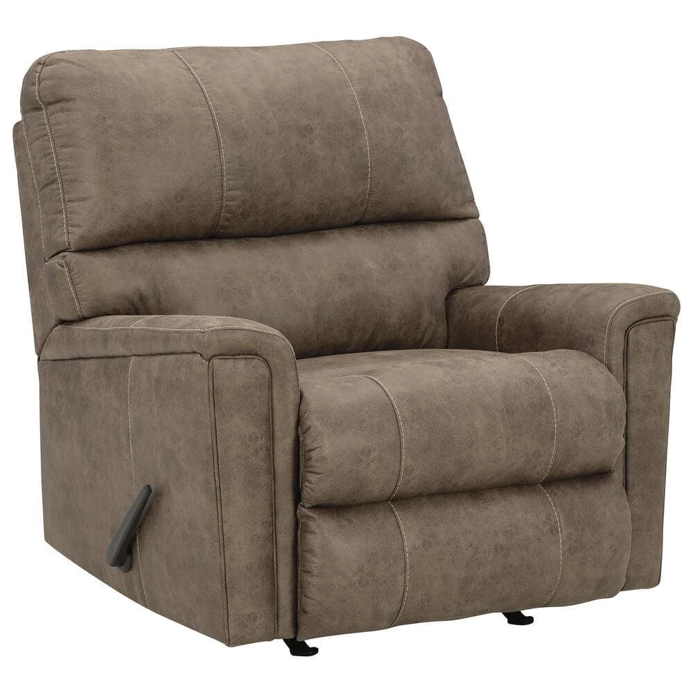 Ashley Navi Manual Recliner in Fossil, , large