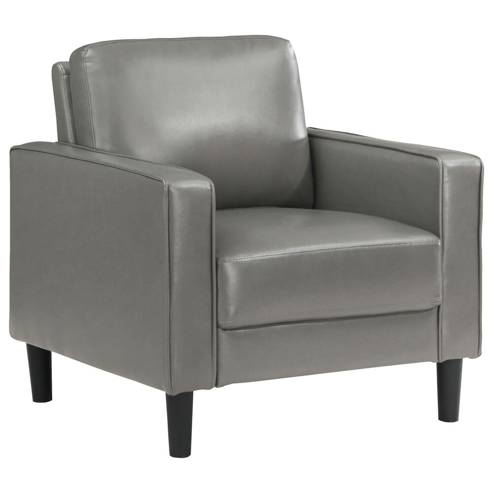 Coaster Ruth Accent Arm Chair in Grey, , large