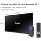 Sunbrite 55" Veranda 3 Series Outdoor Full Shade 4K UHD HDR - Smart TV with 2-Channel All-Weather Soundbar in Black, , large