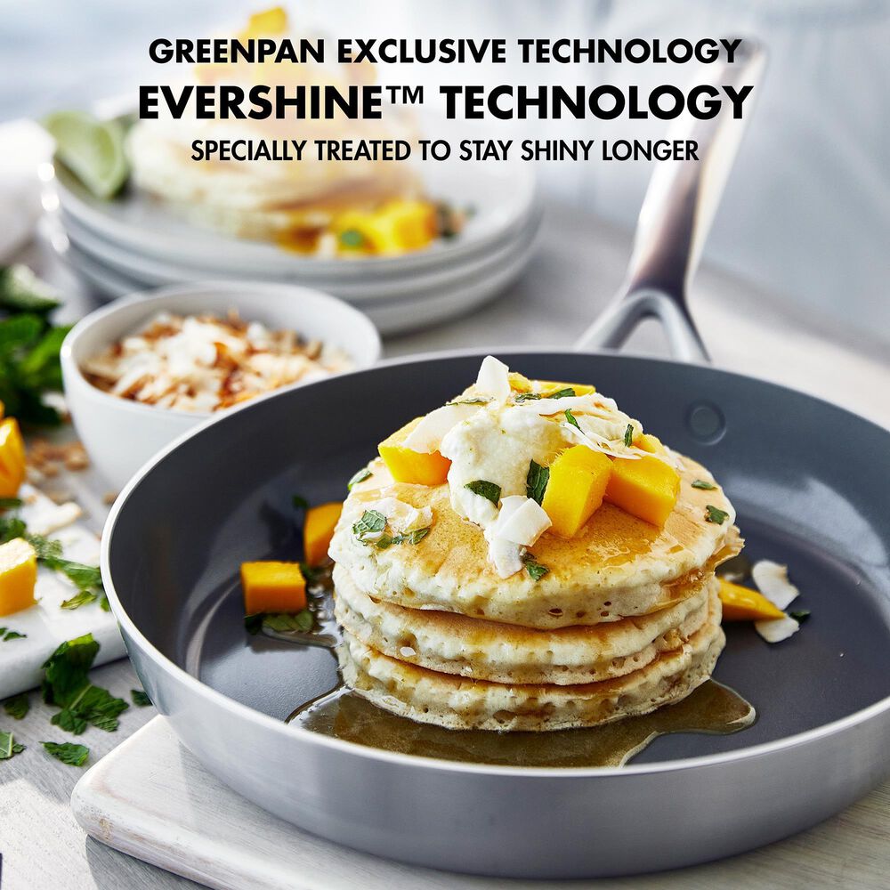 Green Pan GP5 10" and 12" Frypan Set in Stainless Steel, , large